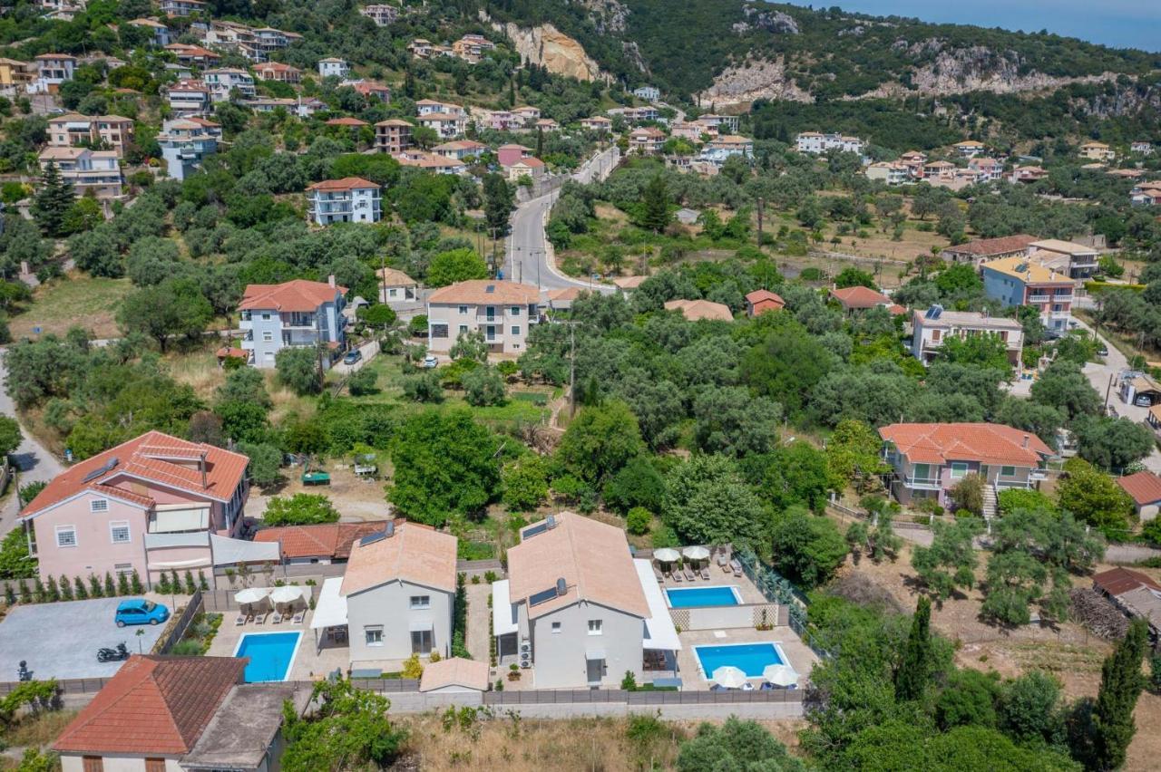 Grappolo Lefkada Villas - Vilana Ideal For Families And Small Groups Apolpaina Luaran gambar