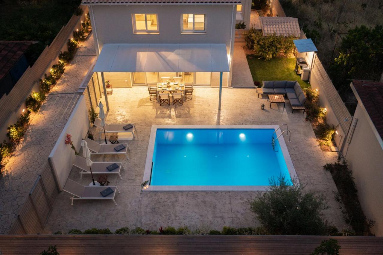 Grappolo Lefkada Villas - Vilana Ideal For Families And Small Groups Apolpaina Luaran gambar