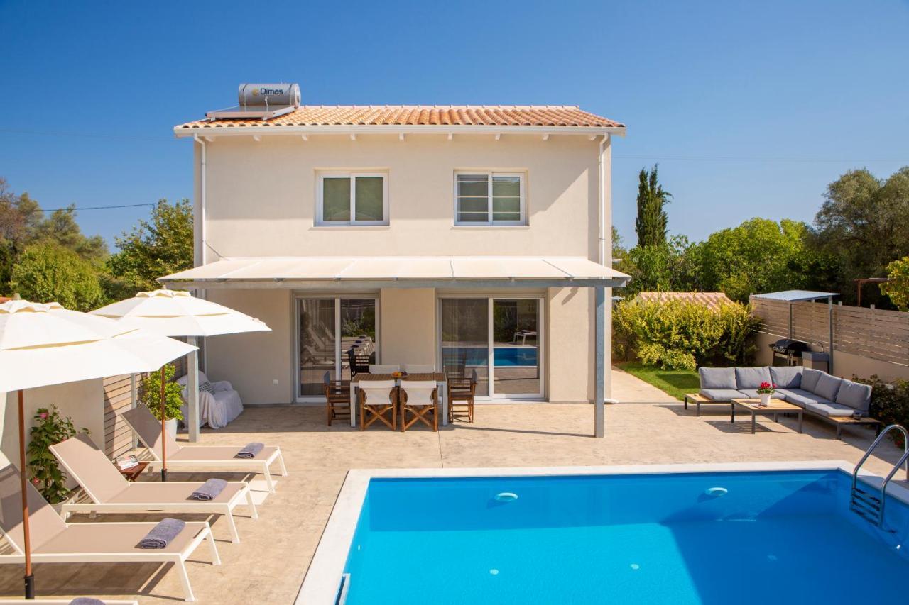Grappolo Lefkada Villas - Vilana Ideal For Families And Small Groups Apolpaina Luaran gambar