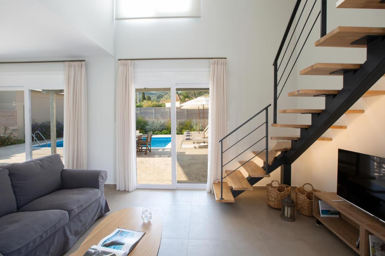 Grappolo Lefkada Villas - Vilana Ideal For Families And Small Groups Apolpaina Luaran gambar