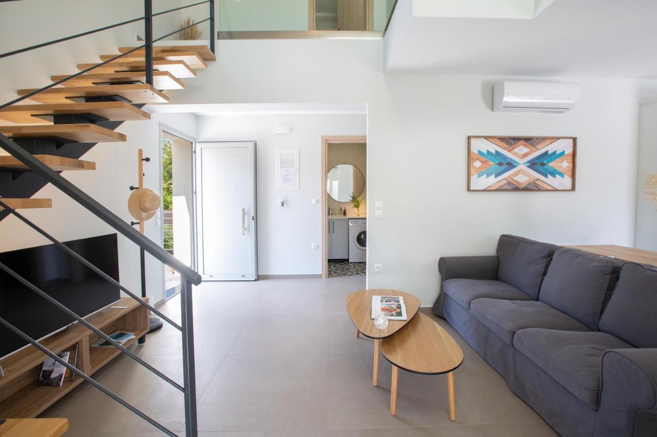 Grappolo Lefkada Villas - Vilana Ideal For Families And Small Groups Apolpaina Luaran gambar