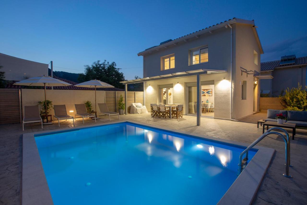 Grappolo Lefkada Villas - Vilana Ideal For Families And Small Groups Apolpaina Luaran gambar