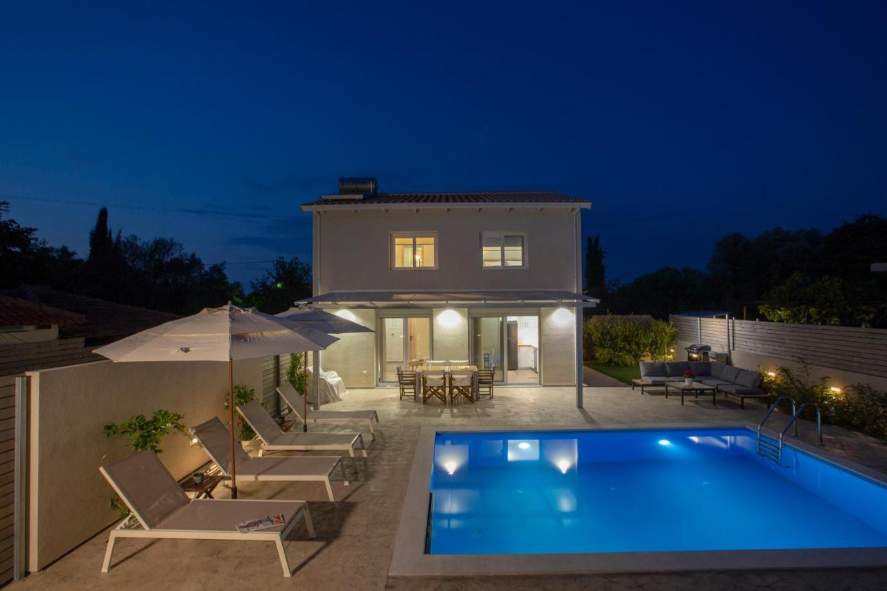 Grappolo Lefkada Villas - Vilana Ideal For Families And Small Groups Apolpaina Luaran gambar